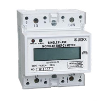 El más vendido monofásico de carril DIN DIN-Rail Watt-Hour Meter